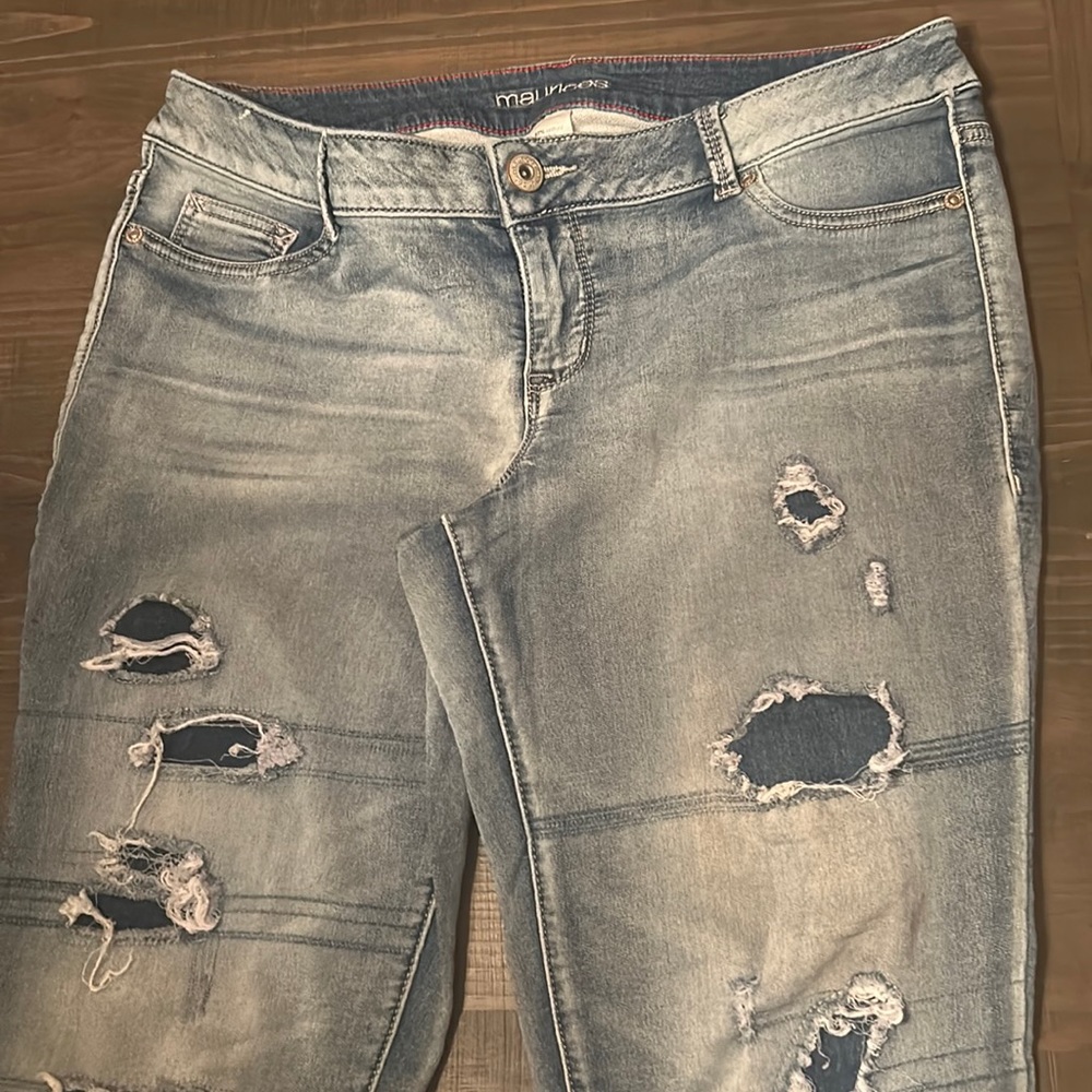 Maurices, skinny jeans, size regular/large